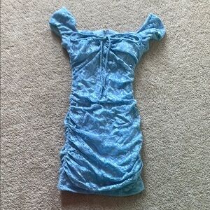 Blue Mini Dress